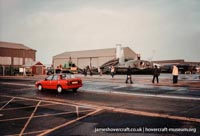 BH7 being moved to The Hovercraft Museum